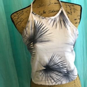 Reversible halter top